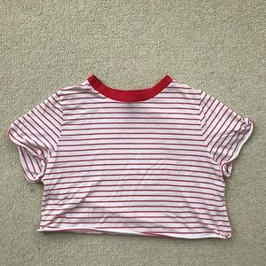 striped ringer tee